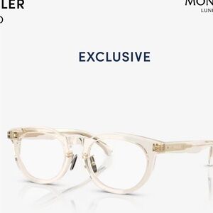 Moncler Butter Glasses NWT